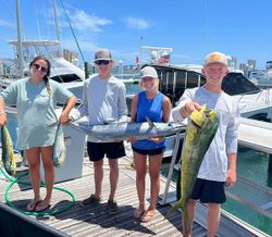 Wahoo and Mahi Mahi putting on a show! 